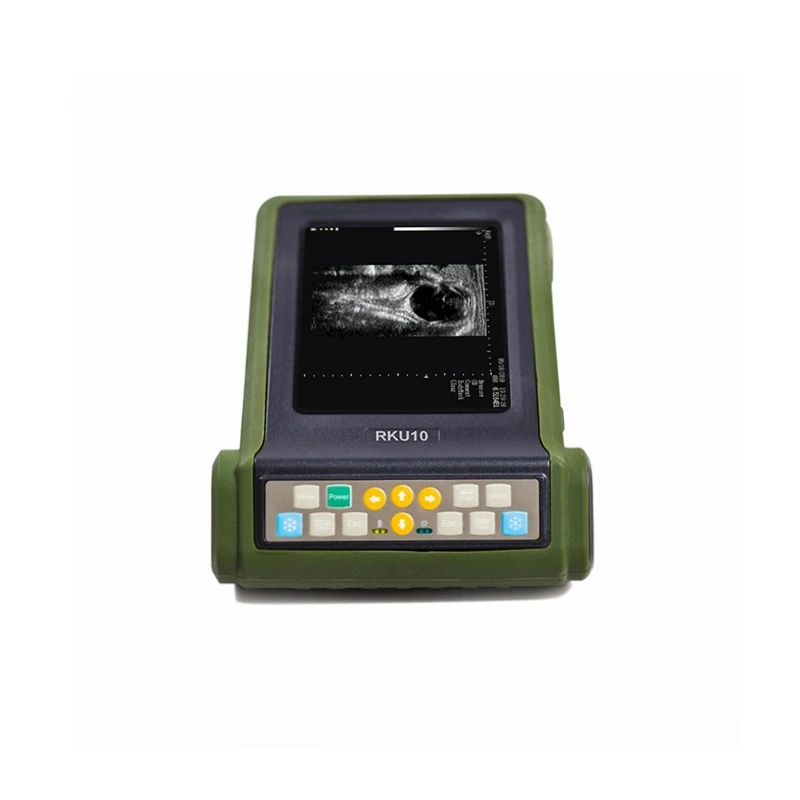 Портативный B Ультразвуковой ветеринарный с многочастотным изгибочным зондом для теста на беременность на крупного рогатого скота