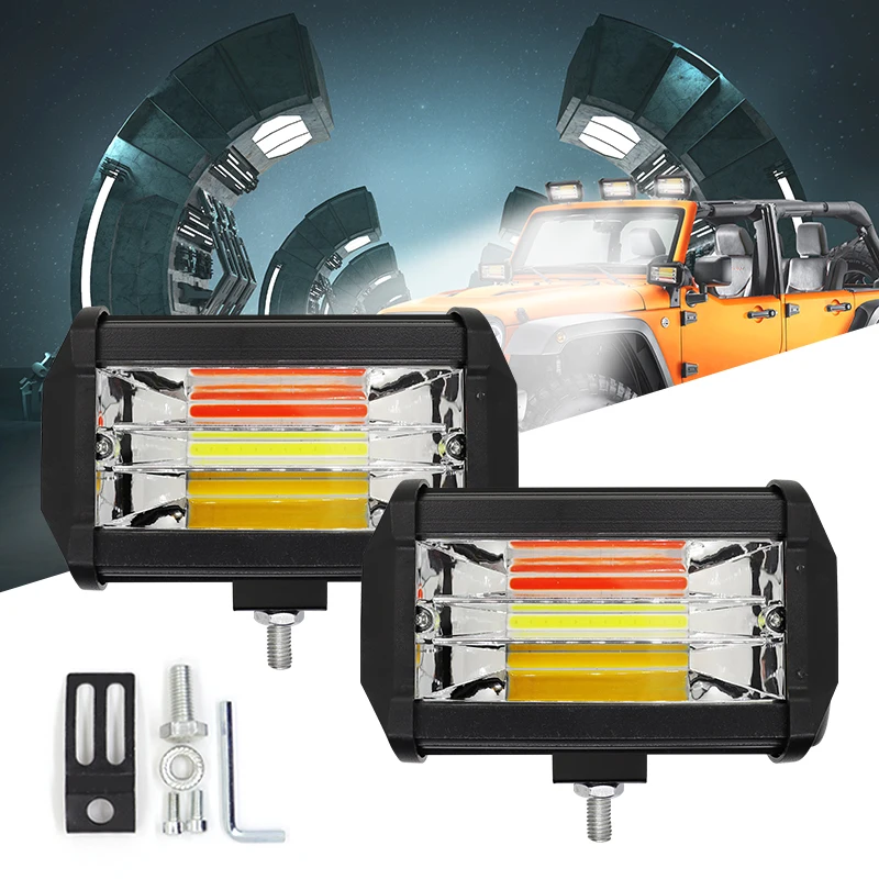 Ruitaisen 5 inch 36W LED Bar Light for Driving Off-road Boat Car Tractor Truck 4x4 SUV 12V 24V Headlight