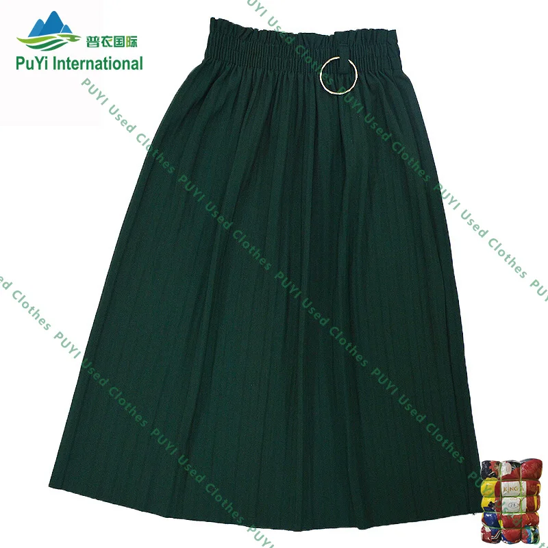 Autumn Winter ladies wool knitted skirts women used clothes second hand clothes in uk
