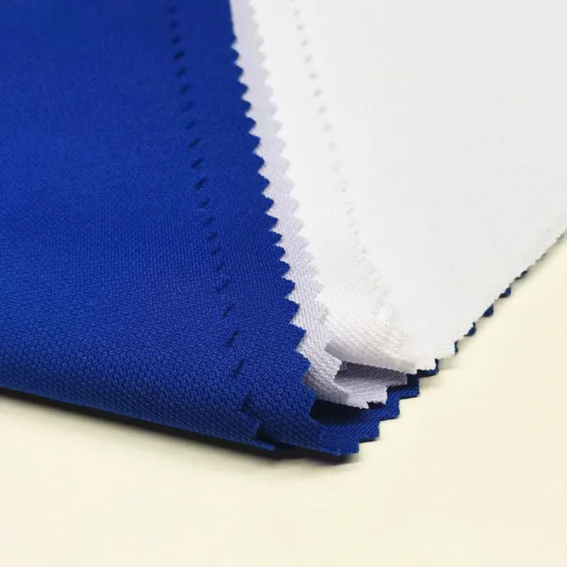 135GSM 100% Recycled Polyester Dri Fit Pique Birdseye Mesh Knitted Fabric For Sportswear