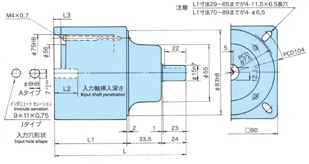 Torque amplifier  speed reducer epitical high quality  motor with planetary gear from Japan