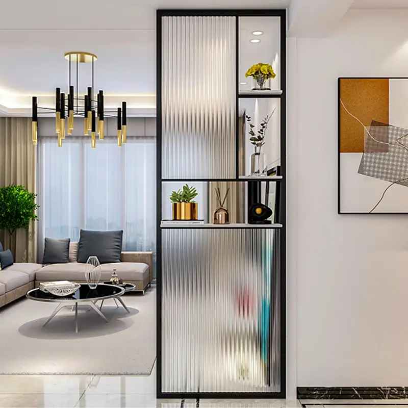 Interior Decor plexiglass partition board Laser Cutting to size living room screen divider wall panel