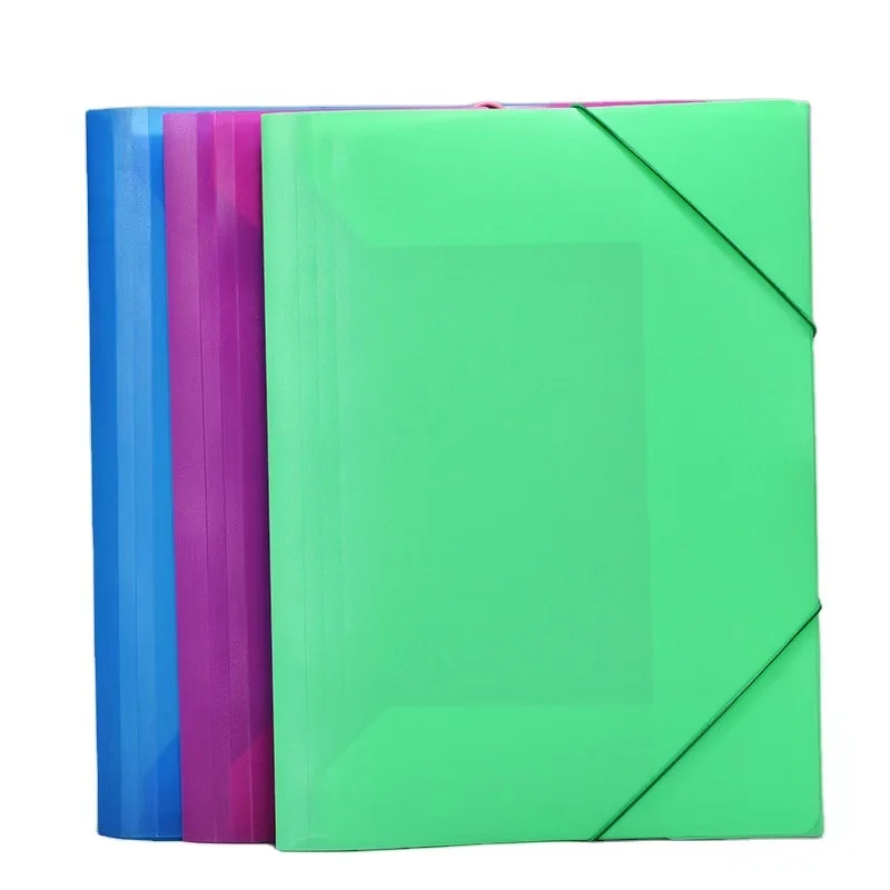 office stationery plastics file folder Hot sale   pp file folder with elastic closures