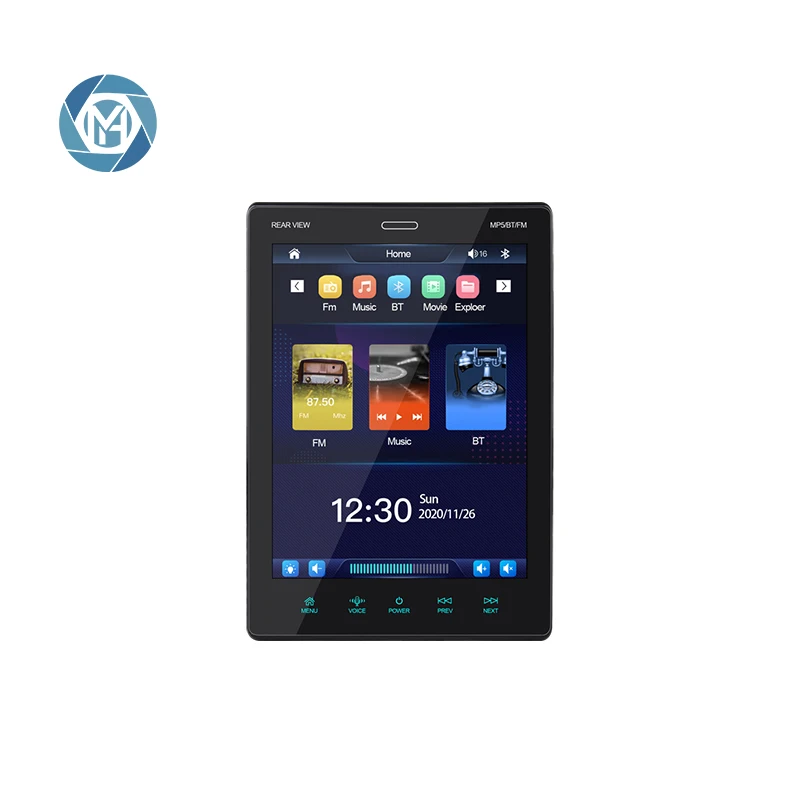 Multimedia Universal Vertical Screen 9.5Inch 1Din Car Mp5 Player Car Radio Stereo Car Dvd Player