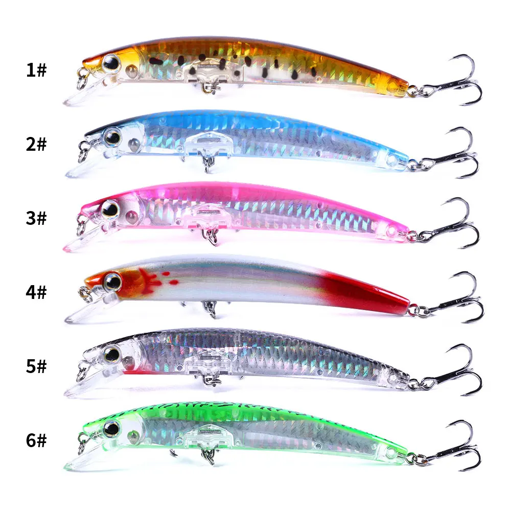 Wholesale 12cm 14g ABS Hard Plastic Bait Minnow salt water fishing lures