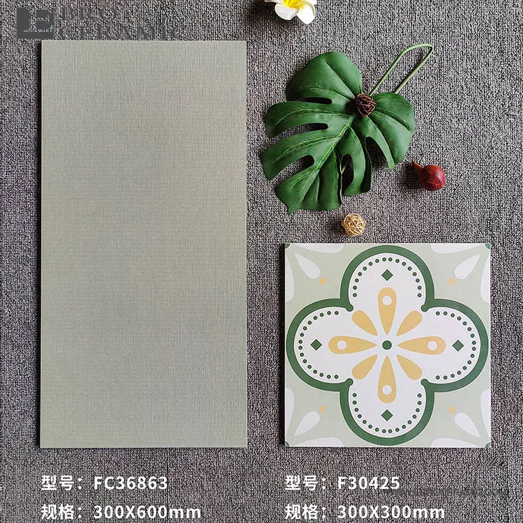 Interior Wall Rustic Bathroom Tile Polished Wall Customizable Tiles for Home