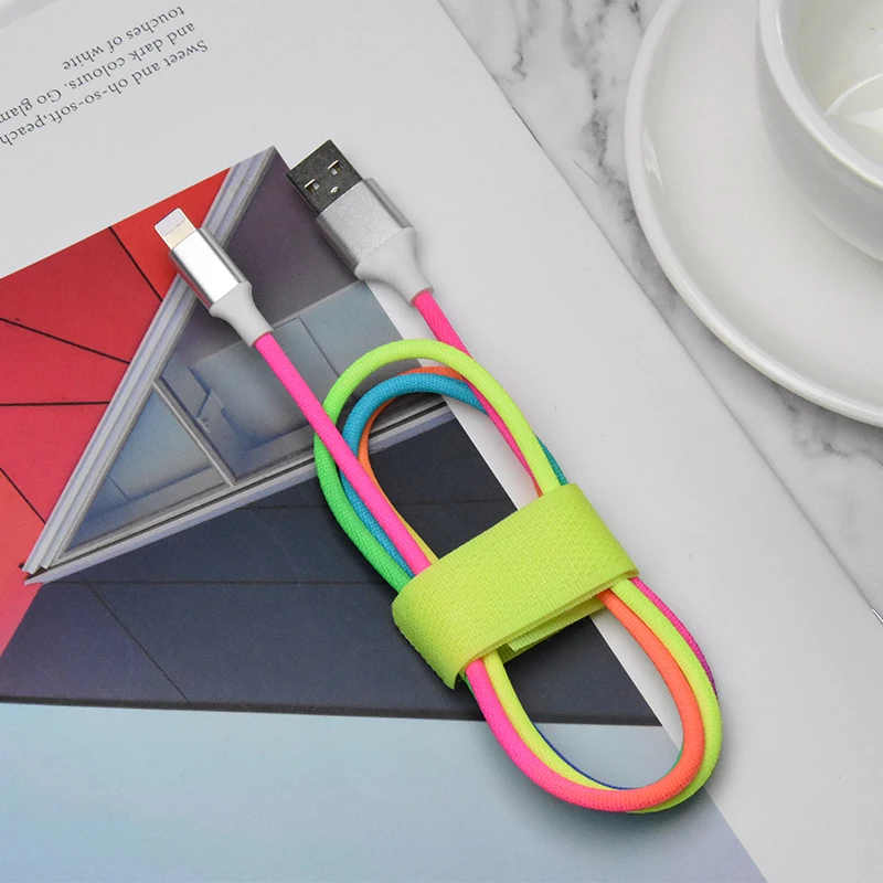 OEM нейлоновый Плетеный красочный мобильный телефон Аксессуары usb c кабель 5A телефонные кабели 3A быстрое зарядное устройство для