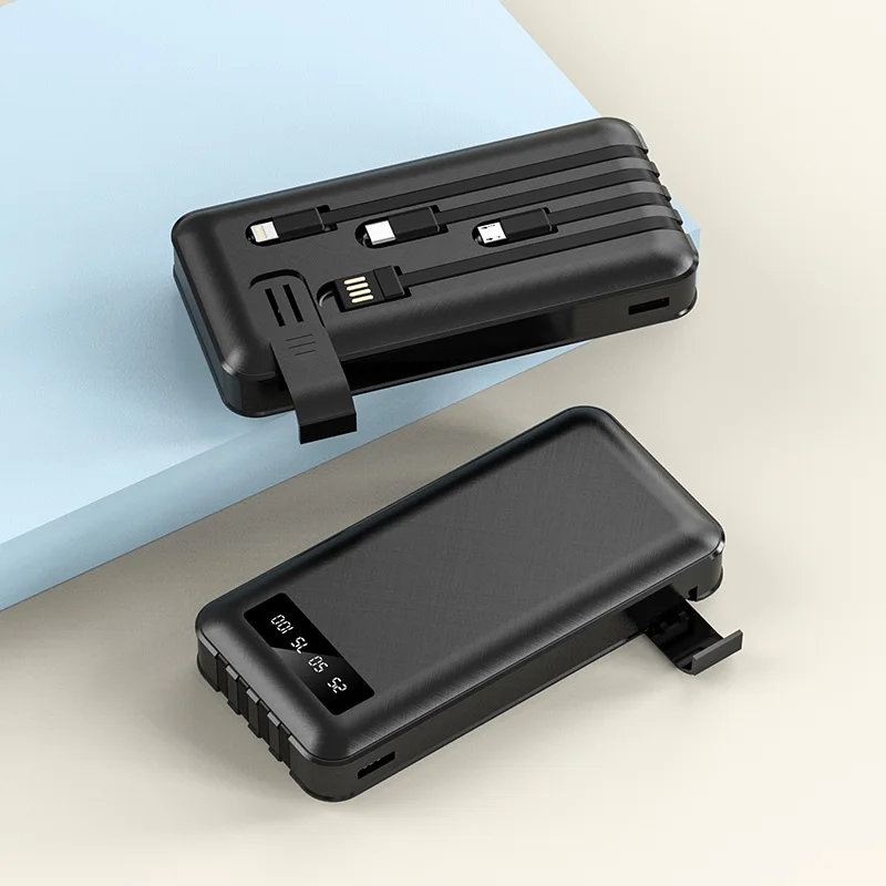 DIGIBLOOM Shenzhen Mobile Power Power Bank With Mobile Stand Portable Charger USB Slim Power Bank Cargador Portatil