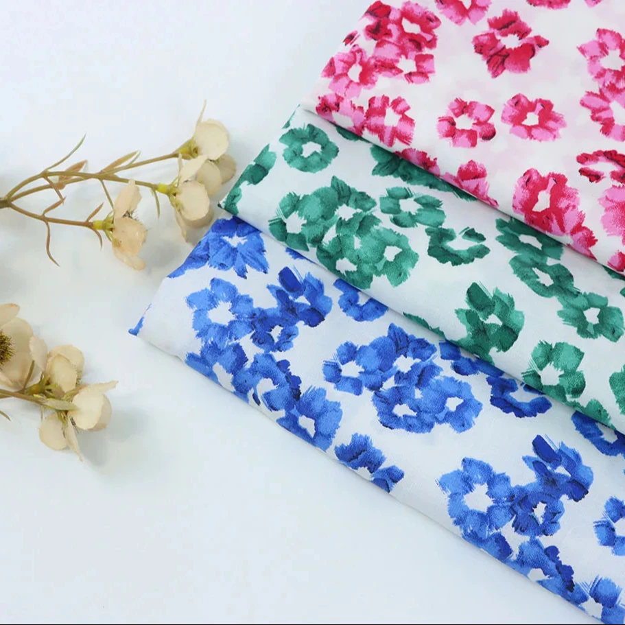 100%Cotton B17 India Handblock Print Cotton Fabric Custom Fabric Print Textile for Women for Cloth