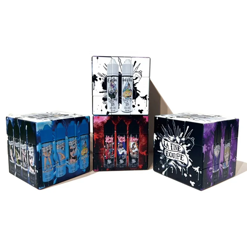 Customized 3D Puzzle Cube Promotional Gifts Advertising Custom UV Printed Logo Magic Cube Toys