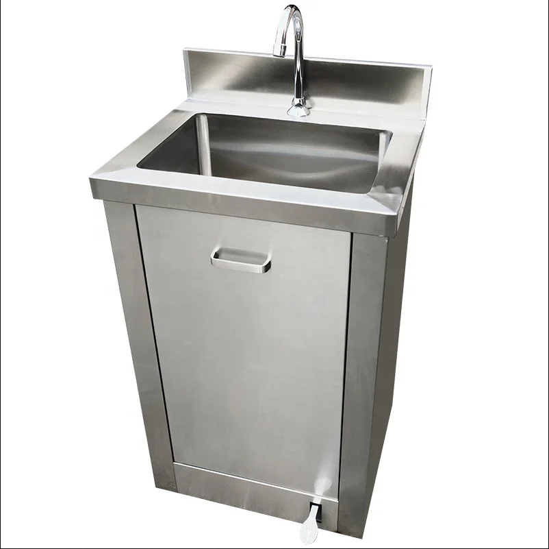 Stainless steel hand washing sink 304 Clean room purification Hospital operating room induction pool sink disinfection pool