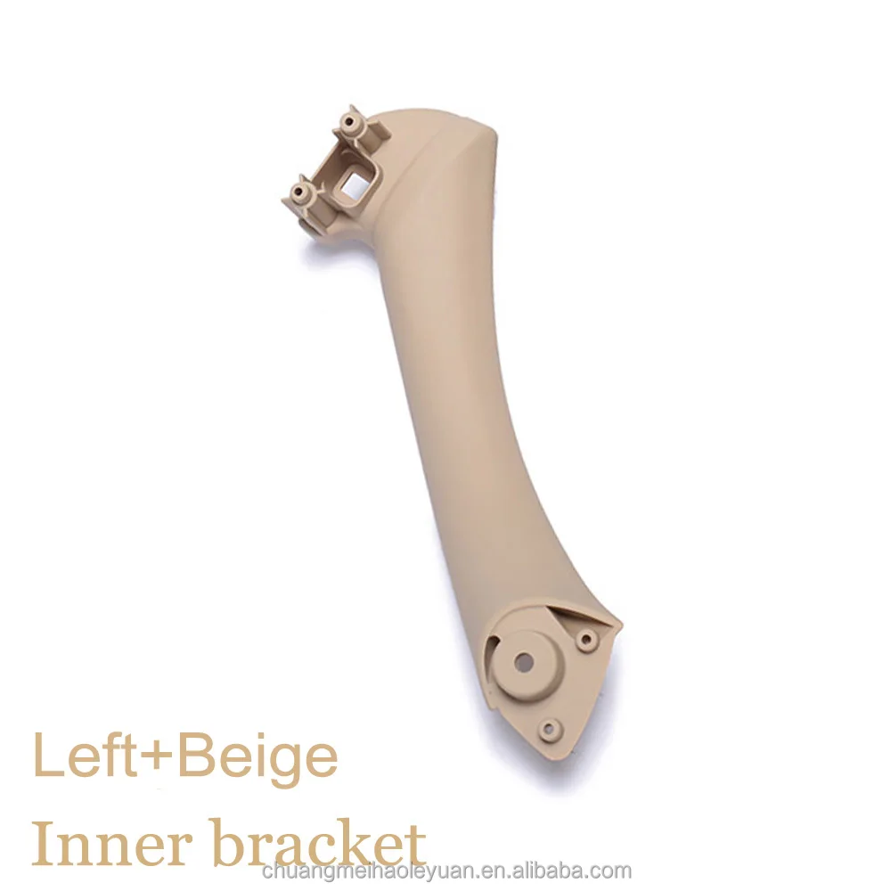 Car Inner Handle Interior Door Panel Pull Trim Cover Gray Beige Black left Right For BMW 3 series E90 E91 316 318 320 325 328