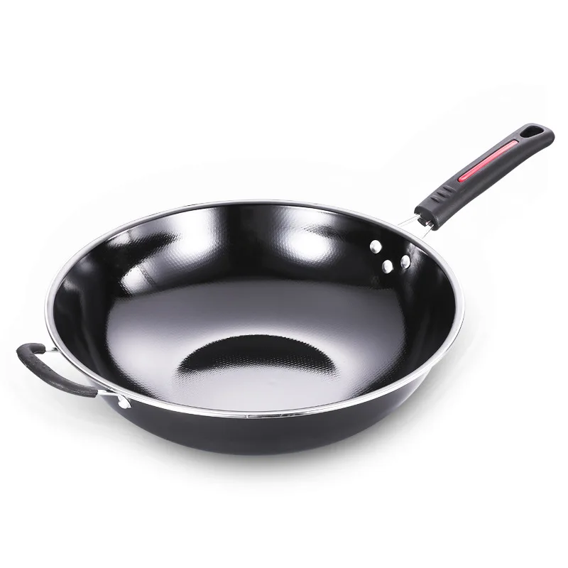 High Quality No-stick large saucepan steak frying Saucepan Thickened Without Coating Non Stick