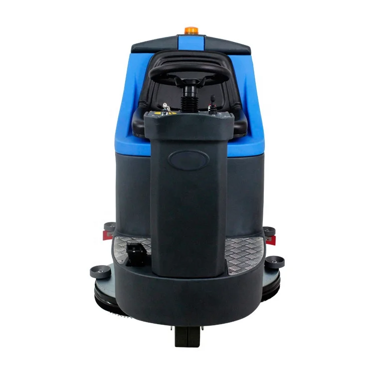 2022 new design new auto driving terrazzo granite concrete cement tile floor dust compact floor scrubber burnisher dryer machine