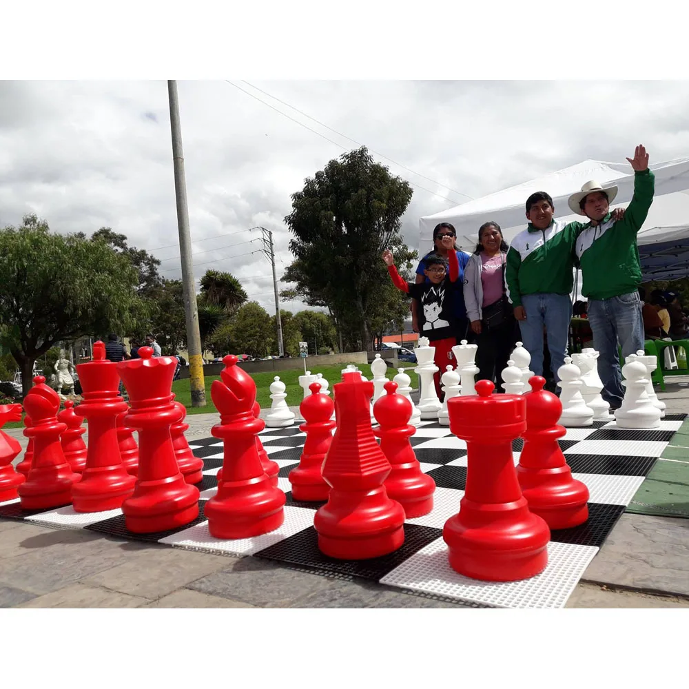 Outdoor  chess playground, lawn, beach, park use garden chess set Outdoor  chess + chessboard