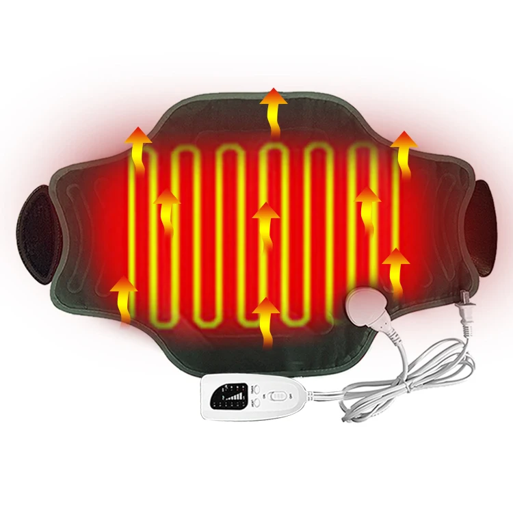 Heating Thermal Lumbar Support Belt Adjustable Low Back Waist Heating Belt