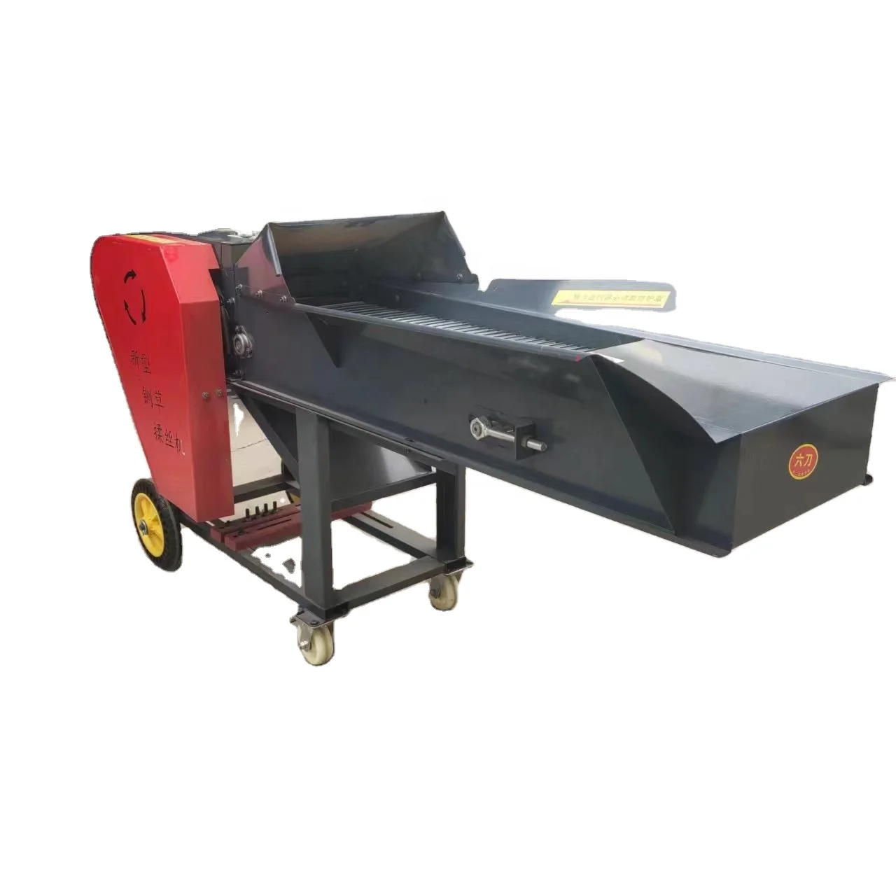 Chaff Cutter Grass Chopper Farm Machinery Equipment Straw Crusher Grain Grinder Engine Eco-friendly Single Phase Provided Henan