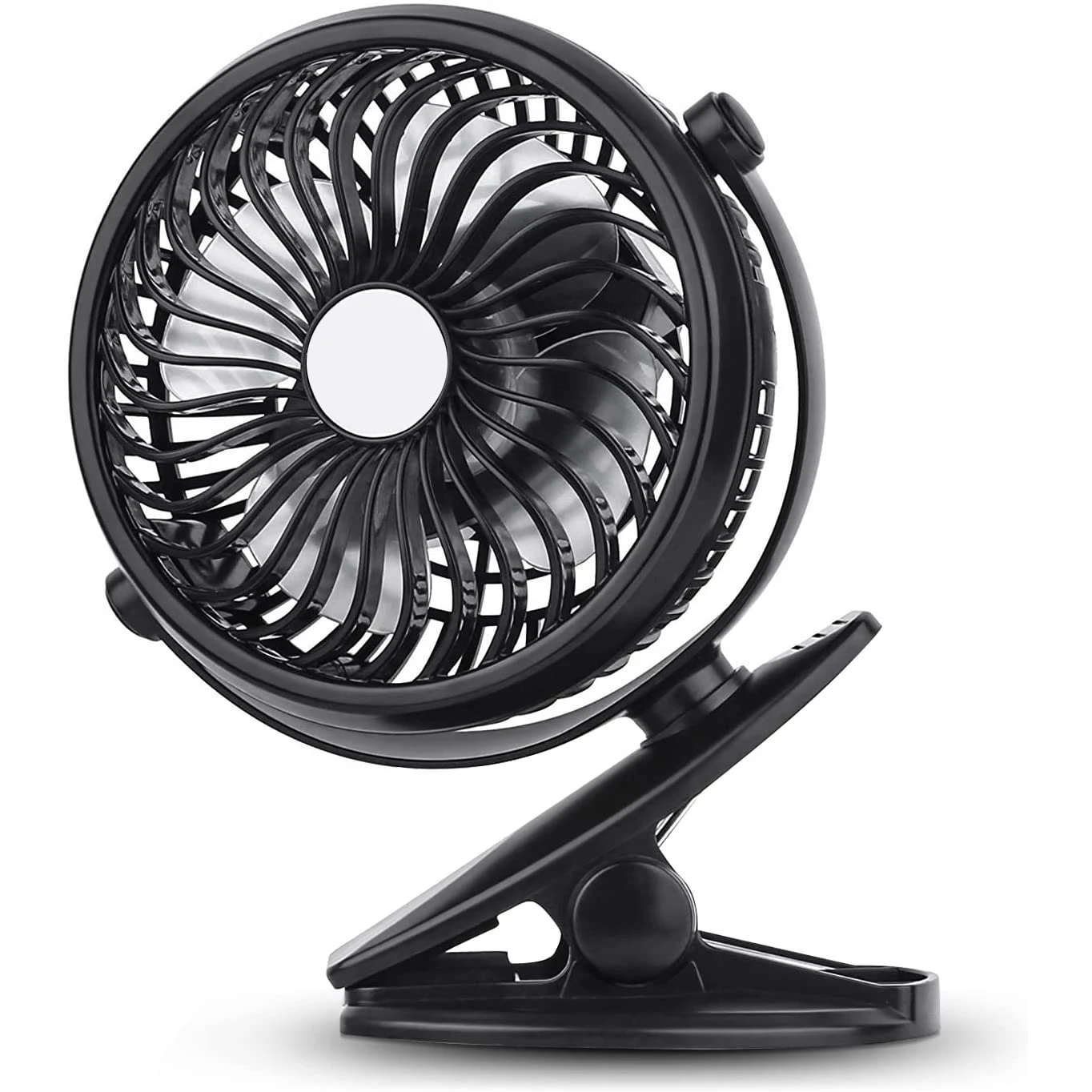 USB Rechargeable Fan Clip Mini Desk Fan Portable Baby Stroller Fan