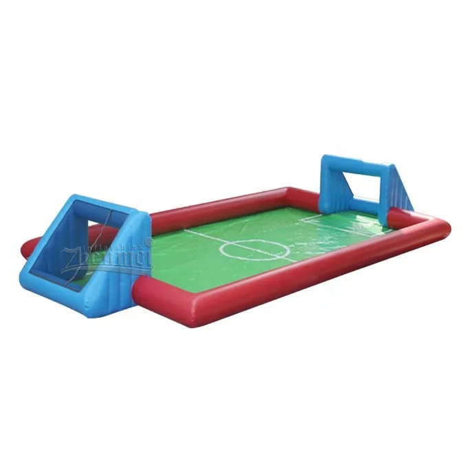 Hight quality soapy soccer arena/football sports pitch/inflatable hockey field for sale
