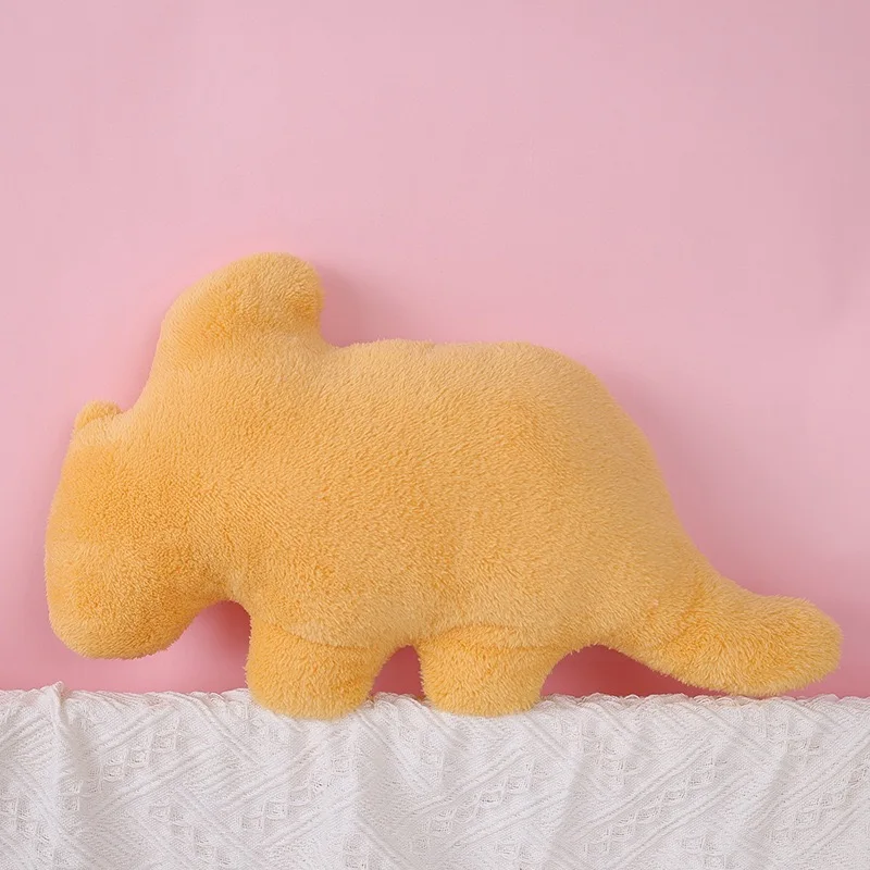 ML New Peluche Dino Chicken Nugget Plush Figure Toys Pillows Hot Sell Trending Soft Cute Dinosaur Stuffed Animal Plush Toys