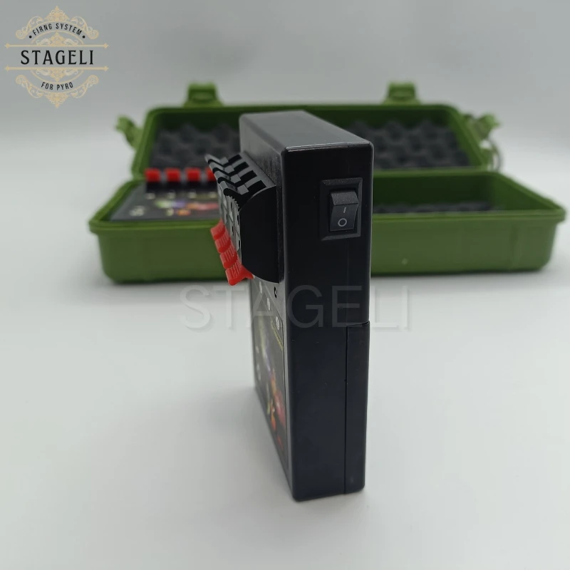 Plastic 12-Channel Firing System Chinese New Year Wireless Control 3 Receivers 4 Cues Safe Event Fireworks Firecrackers