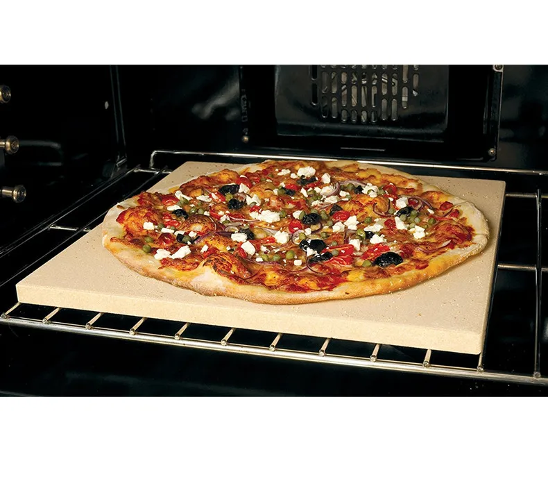 Refractory Electric Pizza Oven Stone with durable wood pizza peel for wholesale