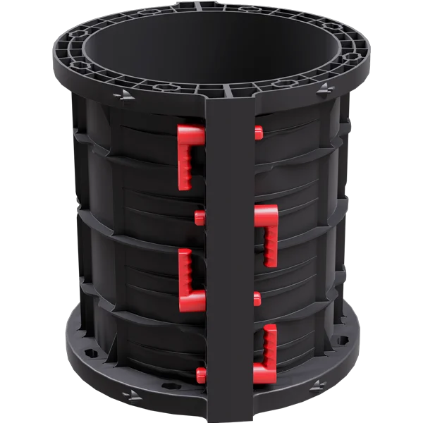 New arrival plastic building materials round formwork