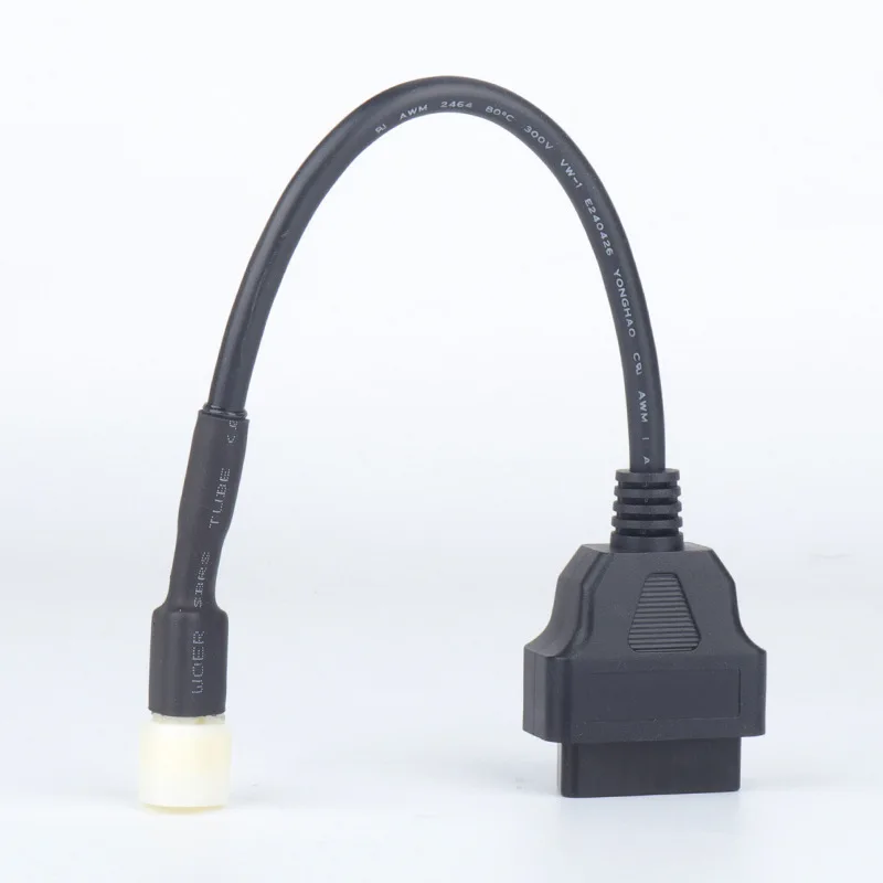 OBD Motorcycle Cable For 3 Pin Motorcycle Scanner Cable To 16 Pin OBD2 Diagnostic Cable Replacement For Motorbikes
