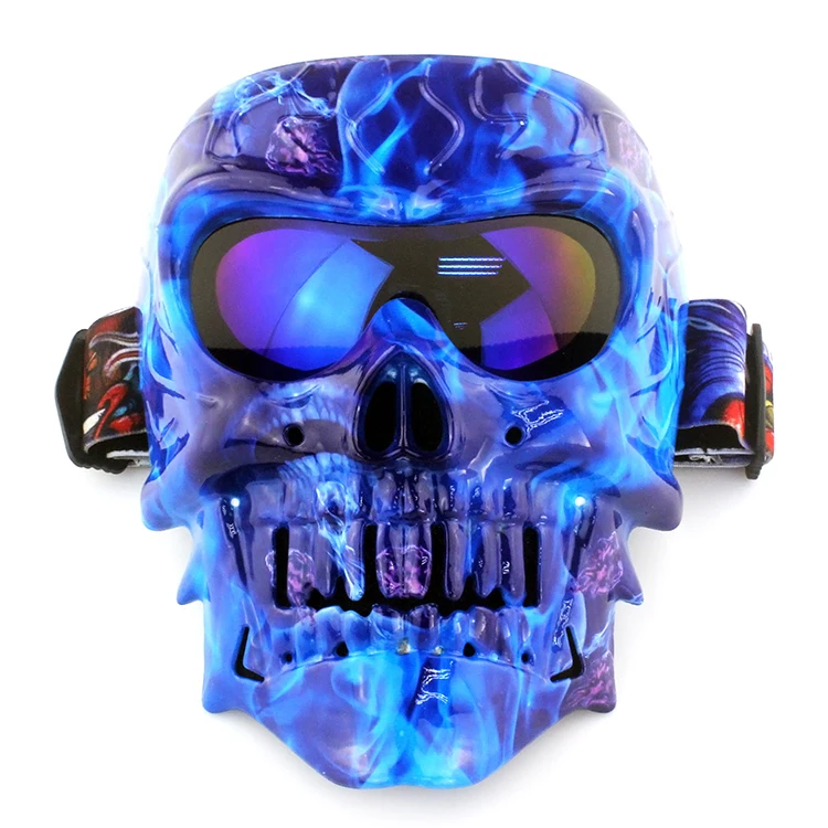
Skull Motocross Goggles Masks Motorcycle Sunglasses Anti Dust UV400 Glasses Protective Face Motor Glasses Eyewear 