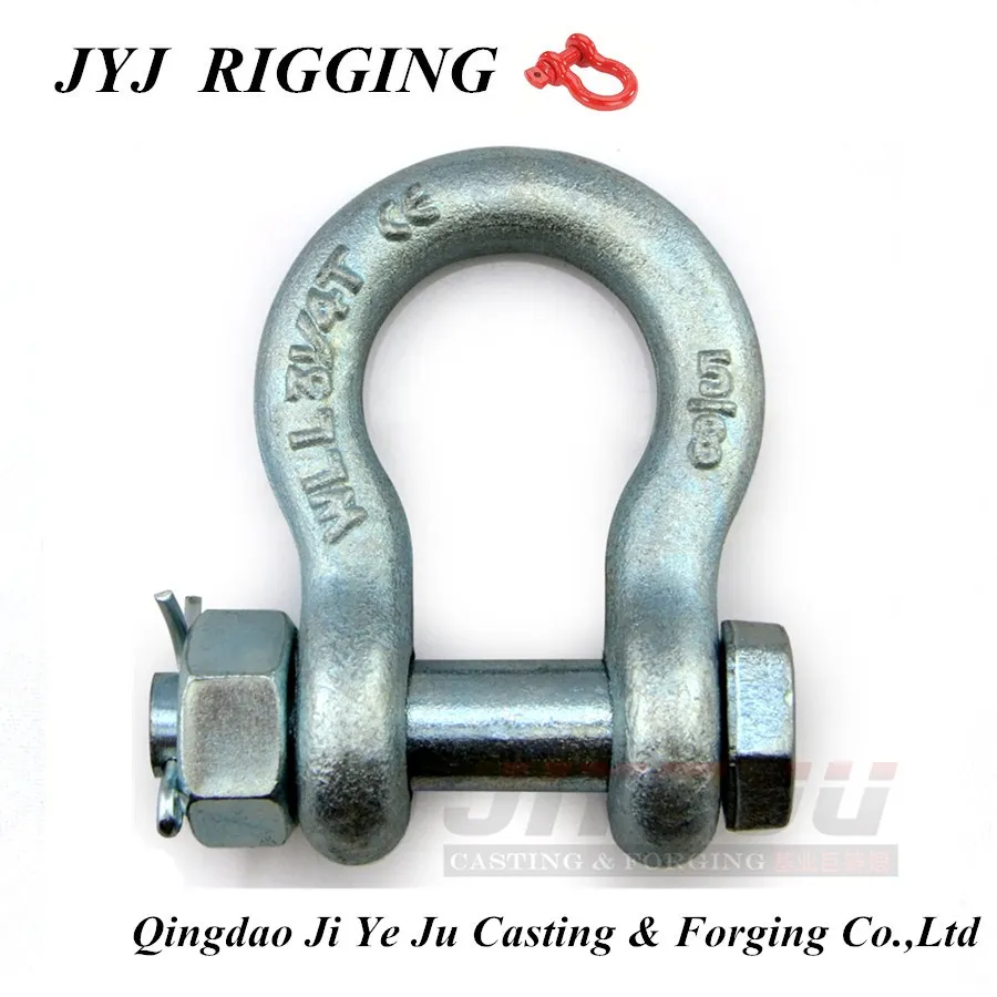 U.S. Type Omega Drop Forged Anchor Shackle U.S. Type Omega Drop Forged Anchor Shackle china supplier