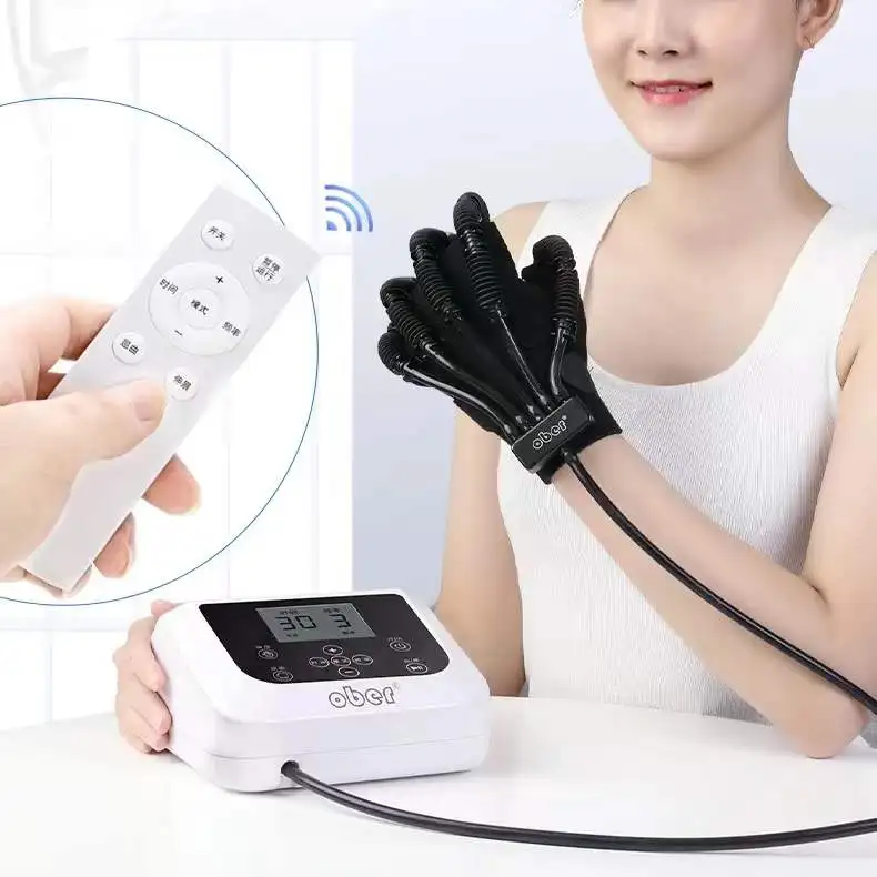 New design hand rehabilitation glove for hemiplegia finger for robotics hand rehabilitation