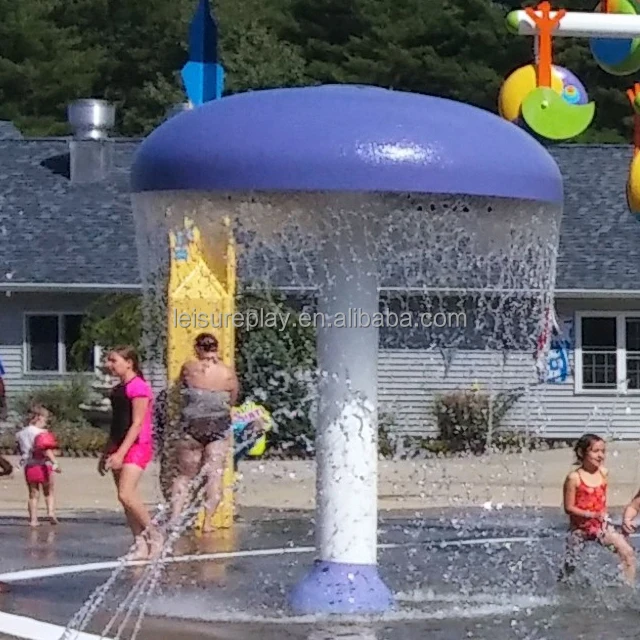Out door splash  water play Equipment water playground funny for kids and adults factory sales