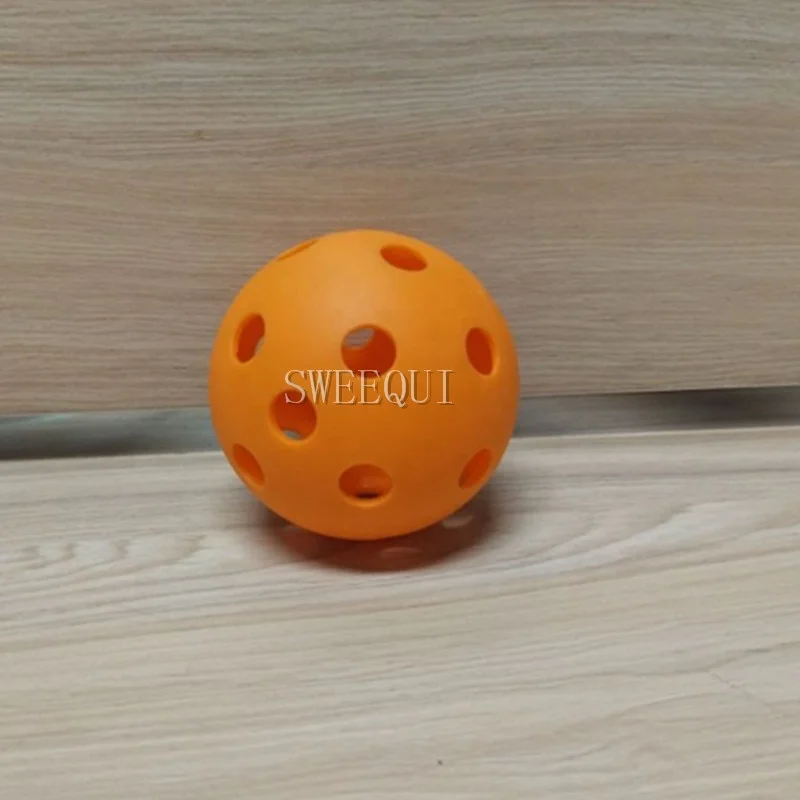  Оранжевые жесткие комнатные шарики Pickleball сотовые композитные пластиковые 7 2 см пиклбол 26