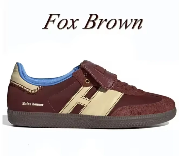 Samba Wales Bonner Leopard OG Low Trainers Shoes Original Samba Sneakers In Stock Walking Style Samba Shoes