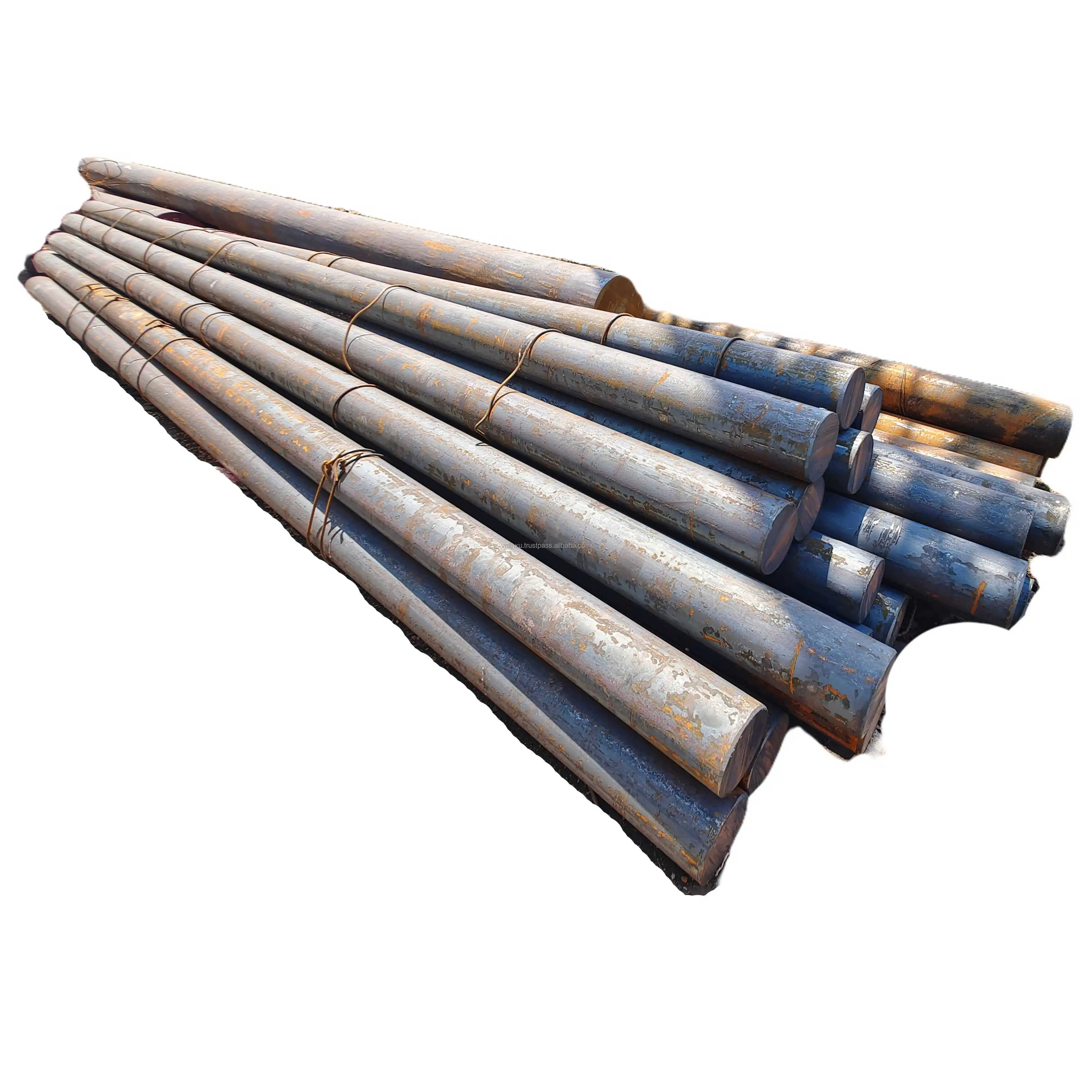 Factory Price 45c Carbon Steel Forged Round Bar Forged Steel Round Bar Tool Carbon Steel Bar