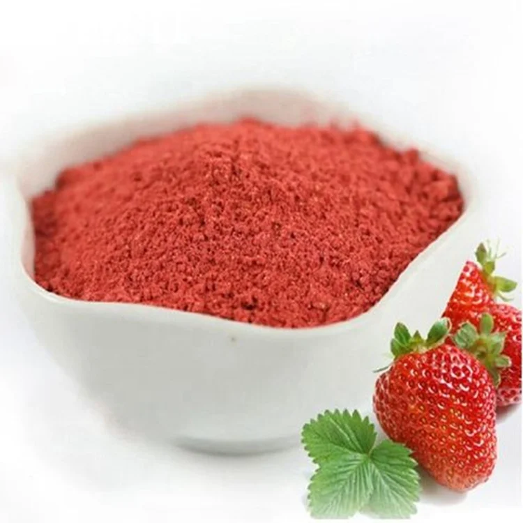 freeze dried strawberry powder for strawberry flavored daily food dry fruits dried fruit