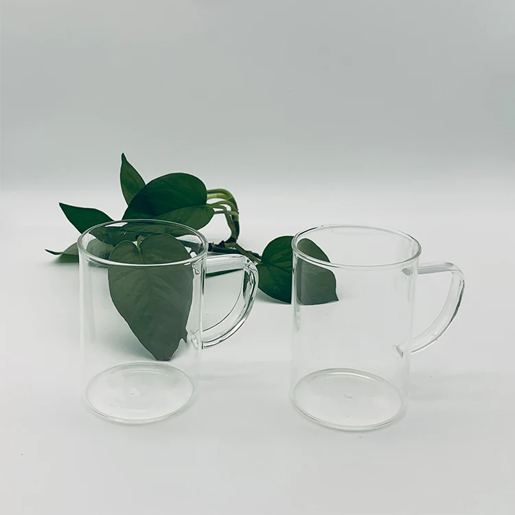 Новейший дизайн превосходное качество дешевая сделанная на заказ 200 мл прозрачная чайная стеклянная чашка