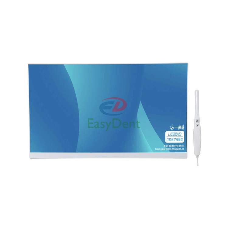 HD 1080 all-in-one core i5 intel win10 256G computer with 24-inch touch capacitive screen and  TV Holder use Dental chair unit