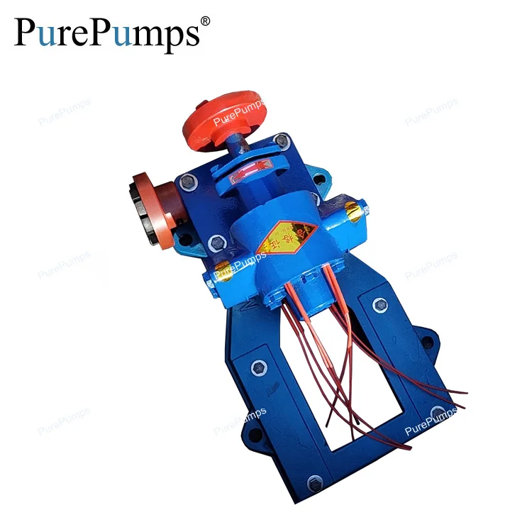 high temperature up to 300degC hydraulic bitumin oil graphite seal gear pump with electrical heating function