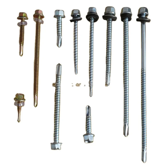Supply hex wafer head self drilling screw
