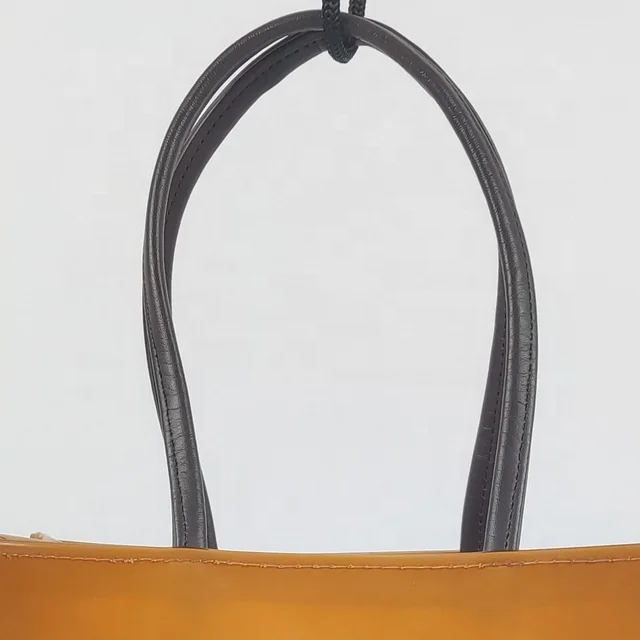 Wholesale Pvc Shoulder Recycling Bag New Designed Open Shiny Bag Pvc Tote Bags With Custom Printed Logo