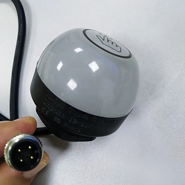 RL50T RS485  illuminated Touch button push button with M12 QD for automation