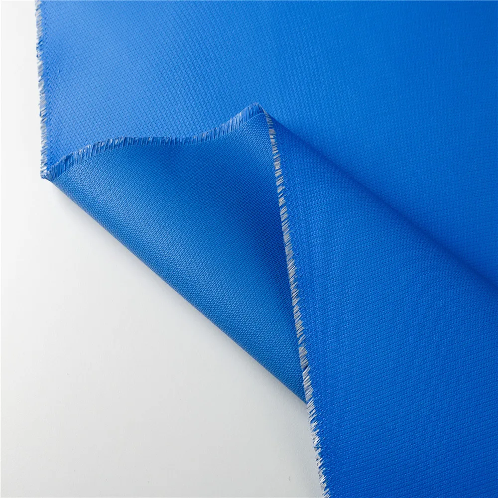 thermal heat insulation one sides coated silicone rubber glass cloth for insulation jacket