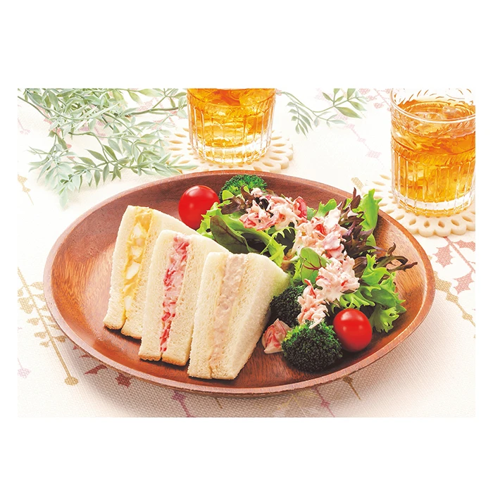 
Pastry Bag Type Seafood Stick Filling Frozen Crab Stick Surimi Use For Sushi Sandwiches 