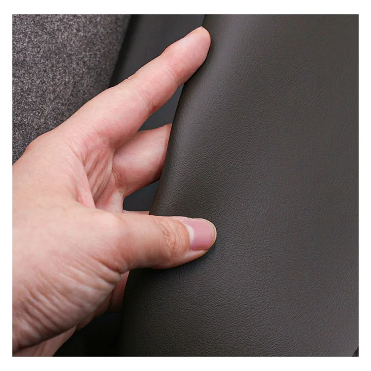 Wholesale 1mm ECO Friendly Black Wear-Resistant And Waterproof Synthetic Silicone Leather Fabric For Furniture