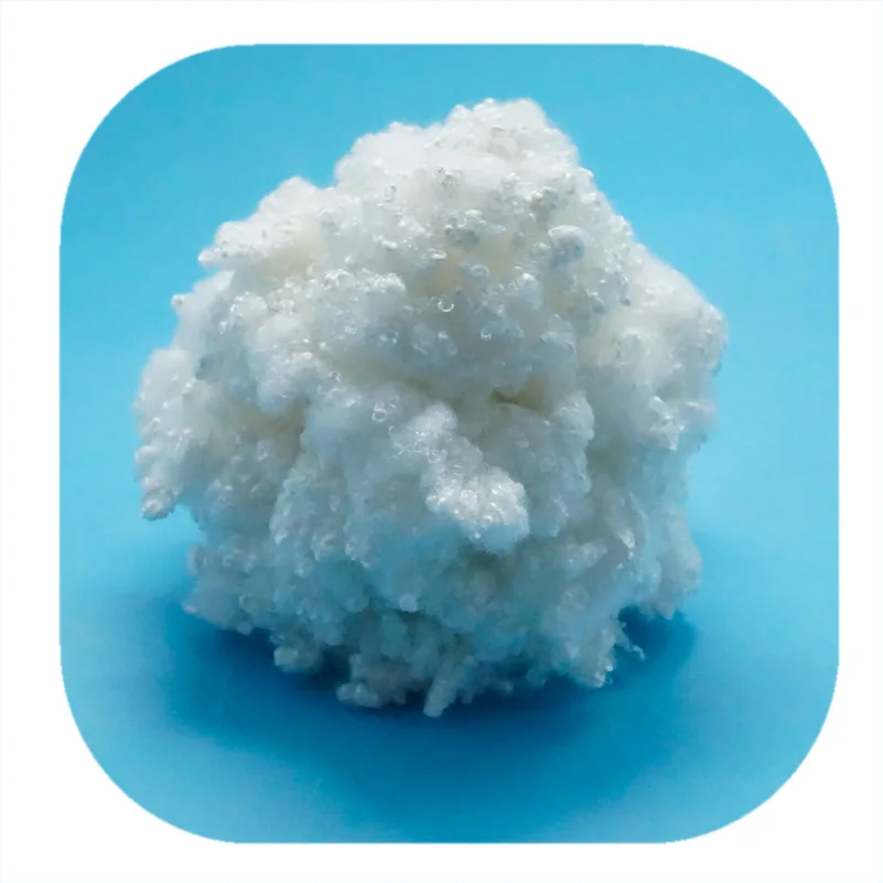 siliconized polyester staple fiber hcs 3d x 64mm