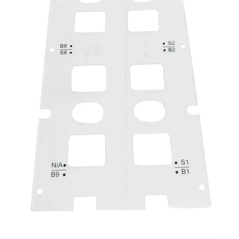 Крышка для изоляции аккумулятора, прозрачная панель из поликарбоната, изоляционная плита 3,1 мм, высечка