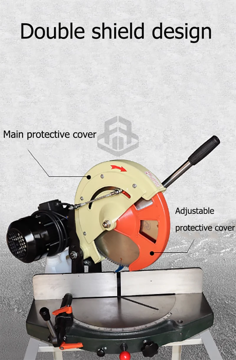 Aluminum Profile Cutting Saw Machine With Digital Meter