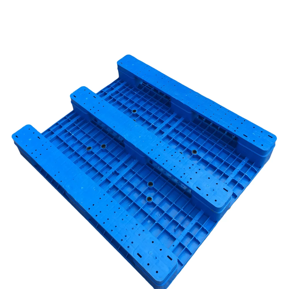 Heavy Duty Hygiene 1200x800 Plastic Pallets Hdpe Stackable Flat Top Plastic Euro Pallet