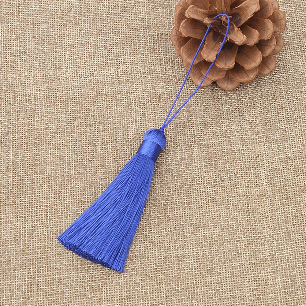 China wholesale Curtain Tassel Fringe cufflinks logo tassel